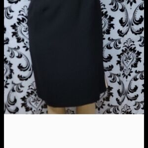 Kasper Classic Black Pencil Skirt